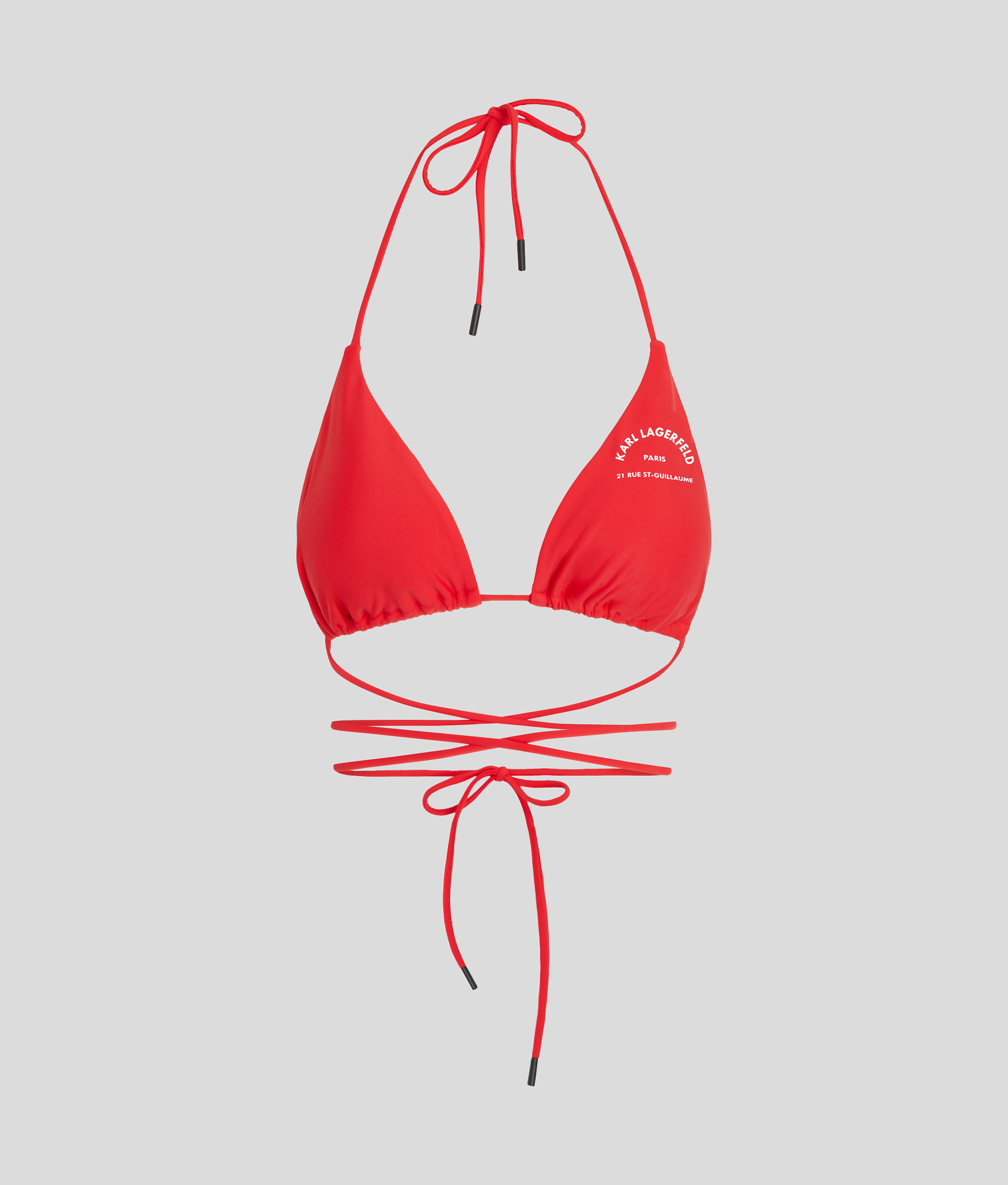 (image for) Word Of Mouth RUE ST-GUILLAUME WRAP-AROUND TRIANGLE BIKINI TOP